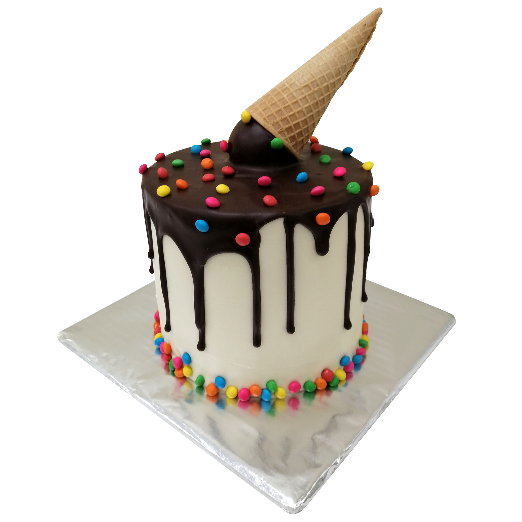 Pastel Cono de Helado